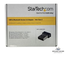 NEW - Open Box - StarTech USBBT2EDR4 USB Bluetooth 4.0 Adapter - 10m Class 2 picture
