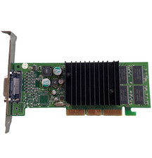 Nvidia GeForce 2 Model P71 AGP DVI Graphics Card SP#319627-001 Vintage Computer picture