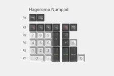 DROP + OBLOTZKY SA OBLIVION V2 CUSTOM KEYCAP SET  HAGOROMO NUMPAD MDX-35206-9 picture