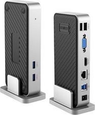 BENFEI Universal Docking Station Dual Monitor HDMI VGA Compatible with Mac USB picture