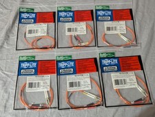 Tripp Lite – N318-01M – 1M LC/ST Fiber Cables (Lot of 2) – 62.5/125 Duplex 3ft picture