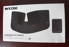 Incase Sculpt Ergonomic Keyboard Wireless Cushioned Palm Rest in Black picture