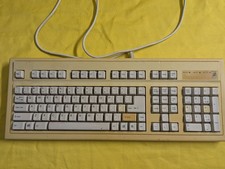 Vintage PS/2 Multimedia Windows Keyboard Model KJ-98P2 Beige TC picture