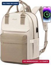 LOVEVOOK Laptop Backpack for Women 15.6 Inch,Cute Backpack Laptop Bag with USB P picture