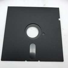 10 pack New DS/HD 5.25 floppy disks BULK 1.2 meg FORMATTED Black  picture