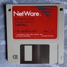 Novell NetWare 3.12 Installation Disks picture