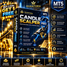Quantora Candle Scalper Pro EA | MT5 Gold Trading Robot | XAUUSD Expert Advisor picture