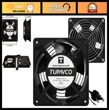 120mm AC Network Cabinet Fan Kit - 2 Pack, Quiet Cooling Solution for Servers picture