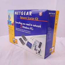 Netgear Network Starter Kit SB104 Everything You Need to Network 2 PCs Open Box picture