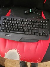 Logitech G410 Atlas Spectrum RGB TenKeyless Mechanical Gaming Keyboard Used picture