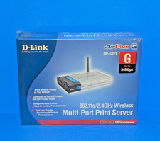 NEW D-Link DP-G321 Multi-Port Print Server Wireless Air Plus G 802.11g 54Mbps picture