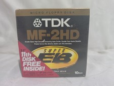 TDK Floppy Disks 11 Pack MF-2HD 3.5
