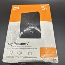 Western Digital My Passport 5TB Portable External Hard Drive - Black picture