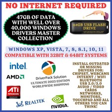 2023 WINDOWS OFFLINE DRIVERS AUTOMATIC INSTALLER USB | 2K,VISTA,XP,7,8,8.1,10,11 picture