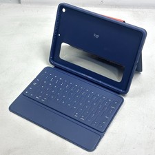 Logitech YU0073 Rugged Combo 3 Keyboard Cases iPad 7th 8th 9th Blue WORKS picture