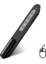 Wireless Air Mouse Presenter Laser Pointer PowerPoint Remote USB Rechargeable picture