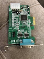 StarTech 2 Port Low Profile Native RS232 PCIE Serial Card New Open Box READ picture