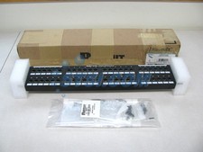 Panduit NK5EPPG48Y NetKey 48-Port Cat5e Punchdown Patch Panel ~STSI picture
