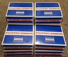 Lot of (20x) Fujitsu Printer Black Ribbon, 10 Box, Box Pack of 2, D30L-9001-0601 picture
