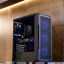 Affordable Gaming PC Nvidia Graphics AMD RYZEN CPU NVME SSD Windows 11 PRO RGB picture
