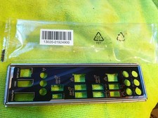 ASUS IO SHIELD for ASUS Z170 DELUXE , Z170-DELUXE , USED -BLUE  picture