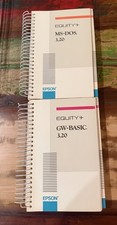 Vintage Equity + Manuels  - Epson - GW - Basic & MS - DOS 3.20 picture