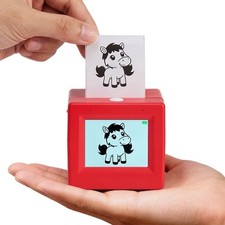 Smart AI Voice Sticker Printer Box, Magic Thermal Sticker Maker with Display,... picture