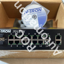 Red Lion N-Tron 7018TX Managed Industrial Ethernet Switch 18-Port NOS New Open B picture