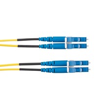 Panduit LC LC OS2 Fiber Patch Cable 2M Duplex Single Mode Yellow 1 Pack picture