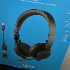 Logitech Zone 900 Wireless Bluetooth Headset Black Noise-Canceling Mic picture