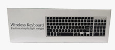 Wireless Bluetooth Keyboard – Slim, Quiet, Rechargeable, Universal for iOS/Andro picture