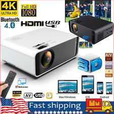 4K Projector 1080P HD 23000Lumens WiFi   Mini LED Home Theater Cinema US picture