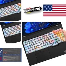 Iridescent Silicone Keyboard Cover for Lenovo ThinkPad 16 Inch Laptop Dustproof picture