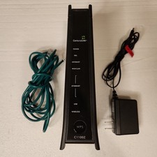 Century Link ZyXEL C1100Z Wireless Wifi Router With Cords DSL picture