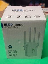 1200 Mbps - Internet AP/Repeater/Router Wifi - AC1200M - White New picture