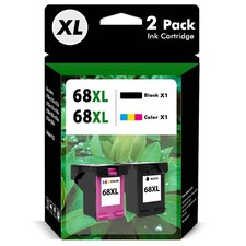 68XL High Yield Ink Cartridge Combo Compatible with HP 68 Envy 6555e 6552e 6155e picture