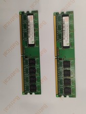 1GB 2x512MB PC2-5300 HYNIX DDR2-667 RAM MEMORY KIT HYMP564U64CP8-Y5 AB-C ACER picture