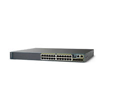Cisco WS-C2960S-24PS-L Catalyst 24 Ports SFP Ethernet Switch PoE 1 Year Warranty picture