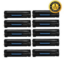 10-Pack Pk CE285A 85A 285A Toner Cartridge For HP LaserJet P1102 P1102W M1212NF picture