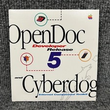 Apple OpenDoc Developer Release With Cyberdog 1996 Vintage Mac Software CDs picture
