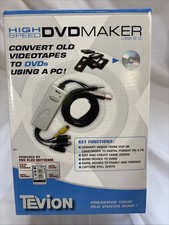 Tevion High Speed DVD Maker USB 2.0 Convert Videotapes to DVDs Using PC - NEW picture