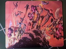 Marvel comics X-men FF4 Avengers Anti slip optical COMPUTER MOUSE PAD 9 X 7inch picture