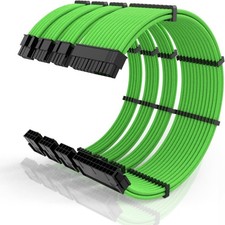 16AWG PSU Cable Extension Kit with Cable Combs,1X24Pin Atx/1X8Pin(4+4) Eps/2X8Pi picture