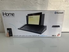 iHome iDM5 Bluetooth Audio System and Wireless Keyboard with Speakerphone picture