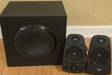 Logitech Z623 2.1 THX Wired 3.5mm Speaker System w/ Subwoofer Black Works Tested picture