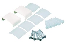 Legrand Wiremold NM910 Non-Metallic PVC Raceway Accessory Set, Ivory, On-Wall picture