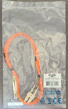 C2G #33155 2M LC SC DUPLEX 62.5/125 MULTIMODE FIBER OPTIC CABLE NEW picture