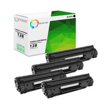 TCT 4PK 128 - 3500B001AA Black Toner Cartridges For Canon Imageclass D530 MF4770 picture
