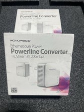 Monoprice powerline Converter HD stream kit 200mbps, Used picture