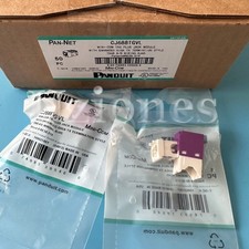 Box of 50PCS For Panduit Giga TX CJ688TGVL Mini-Com CAT6 TX6-Plus Jack Module US picture